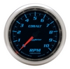 3-3/8" IN-DASH TACHOMETER, 0-10,000 RPM, COBALT